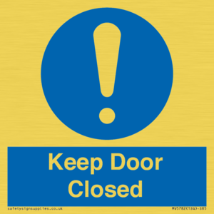 Keep Door Closed